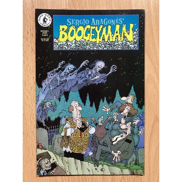 Sergio Aragones Boogeyman #1 2 3 4 (Lot) Dark Horse Comics • NM • - Picture 5 of 8